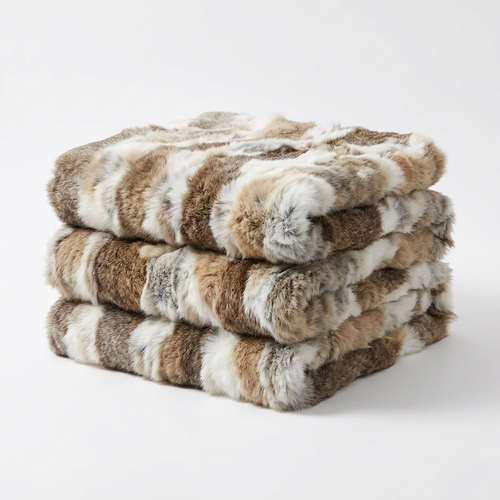 Sienna Fur Throw