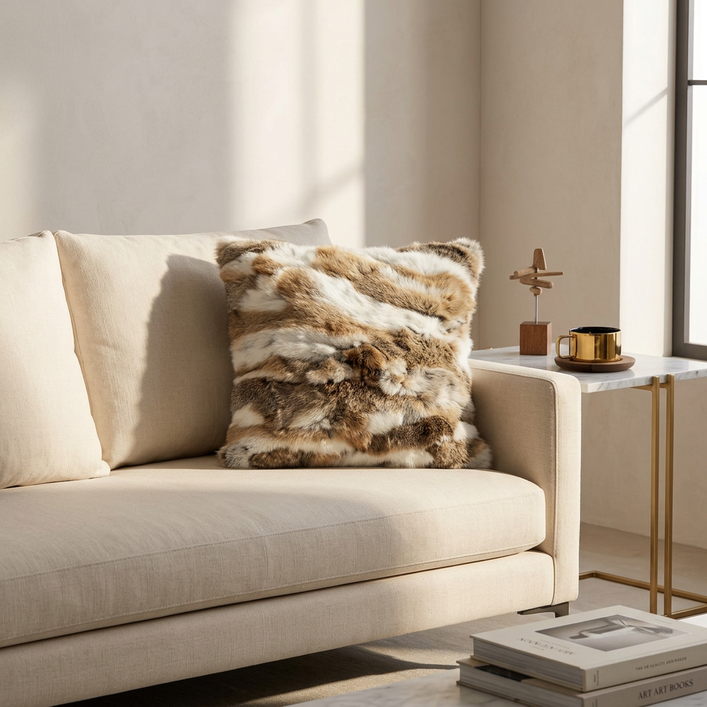 Aria Fur Cushion