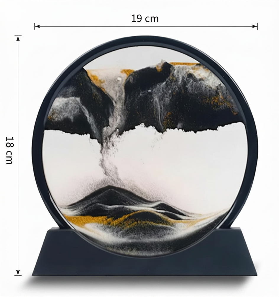 Solace Dynamic Sand Art Frame
