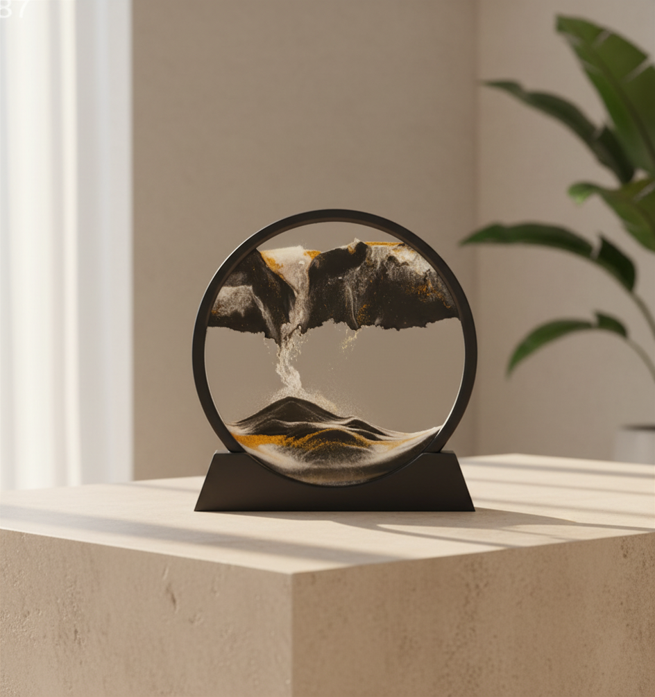 Solace Dynamic Sand Art Frame